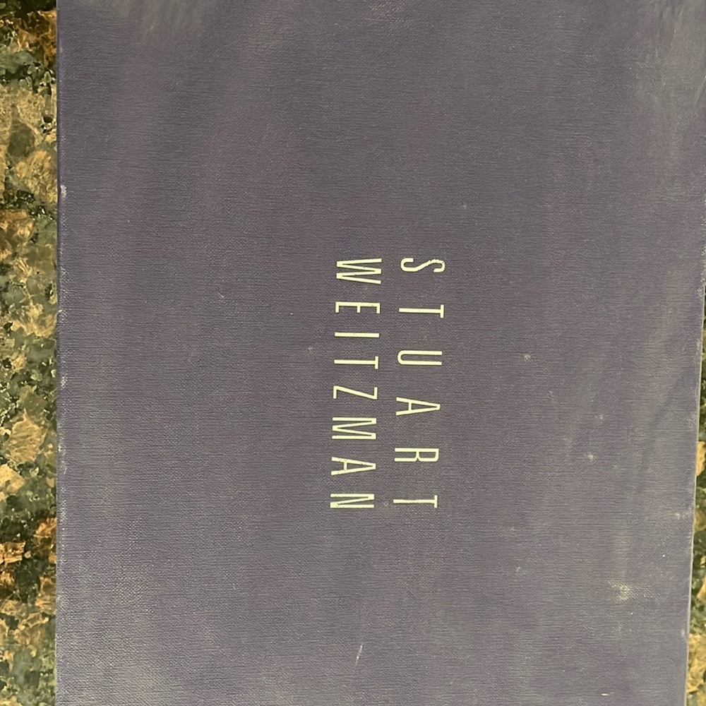 Stuart Weitzman black patten leather size 9M